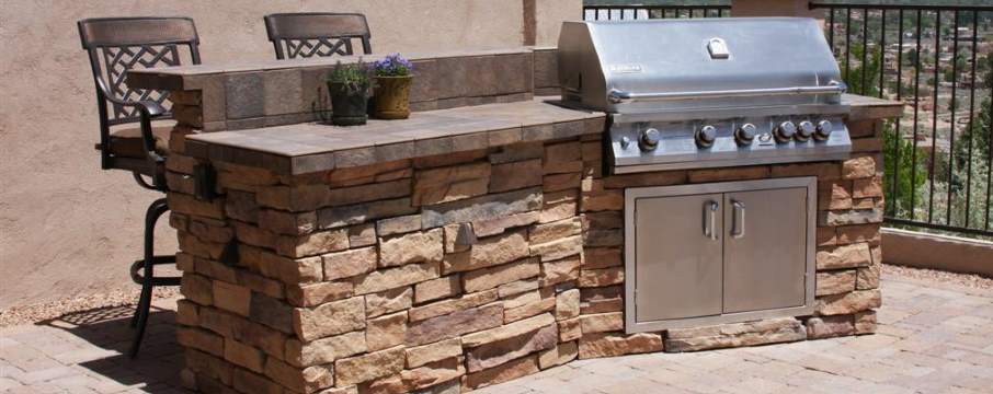 Landscaping Company Albuquerque Outdoor Kitchen