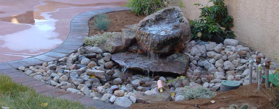 Landscaping Company Albuquerque Water Feature