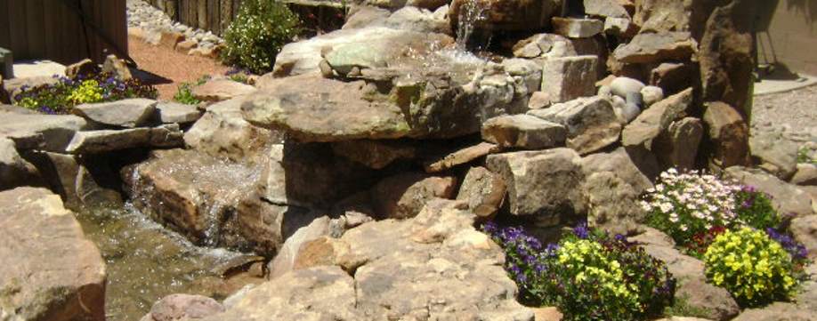 Landscaping Company Albuquerque Water Feature