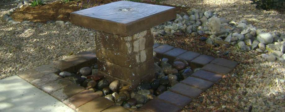 Landscaping Company Albuquerque Water Feature